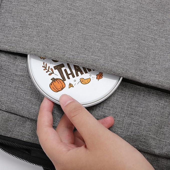 Thanksgiving Day Give Thanks Fast Portable Charger 10W Funny Graphic Phone Charging Pad with USB Cable