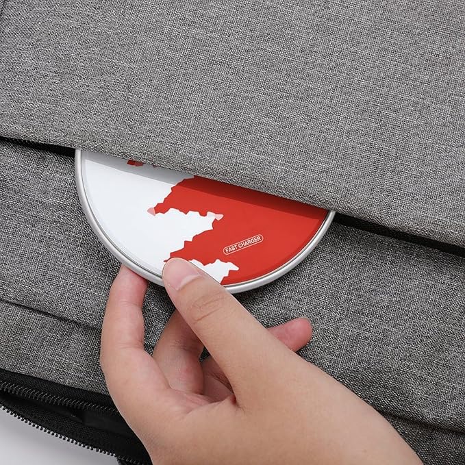 Bahrain Bahrainian Flag Fragments Fast Portable Charger 10W Funny Graphic Phone Charging Pad with USB Cable