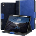 KingBlanc Case for iPad Air 13-inch M4/M3/M2 (2026/2025/2024) with Pencil Holder Vegan Leather Cover Auto Wake/Sleep Multi-Angle Stand for Viewing &amp Drawing Pencil Pro &amp USB-C Compatible