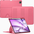 VIKESI Case for iPad Air 13 inch (M4) 2026 / (M3) 2025 / (M2) 2024Multiple Angles Magnetic Stand CoverShockproof Soft BackPencil Holderand Auto Sleep/WakeWatermelon