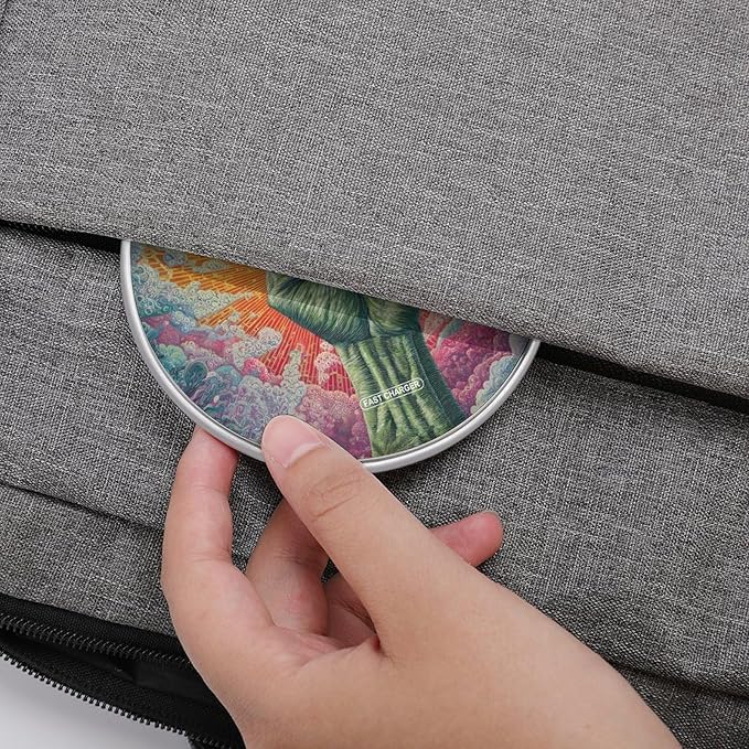 Psychedelic Weed Leaf Strong Fist Phone Charger Magnetic Charging Pad Anti-Slip with USB Cable
