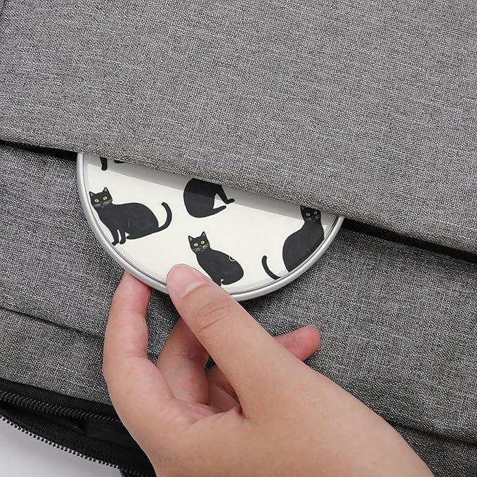 Cats Pattern Charger Pad 10W Max Fast Charging Portable Charging Station Compatible with iPhone