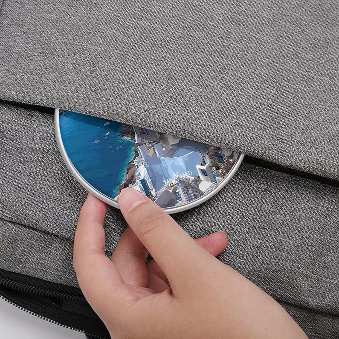 Greek Cliff Island Phone Charger Magnetic Charging Pad Anti-Slip with USB Cable