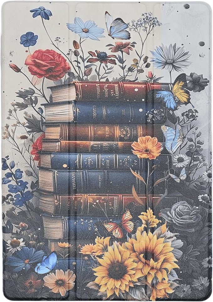 Book and Flowers
