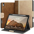 KingBlanc for iPad Air 11-inch Case M4 2026/M3 2025/M2 2024 iPad Air 5th/4th Generation (2022/2020 10.9) with Pencil Holder Vegan Leather Stand Cover Auto Sleep Wake Viewing/Typing Angle Beige