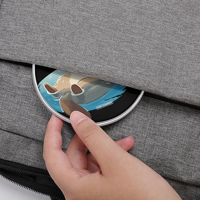 Otter Floating in Water Phone Charger Magnetic Charging Pad Anti-Slip with USB Cable