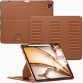 VIKESI Case for iPad Air 13 inch (M4) 2026 / (M3) 2025 / (M2) 2024Multiple Angles Magnetic Stand CoverShockproof Soft BackPencil Holderand Auto Sleep/WakeBrown