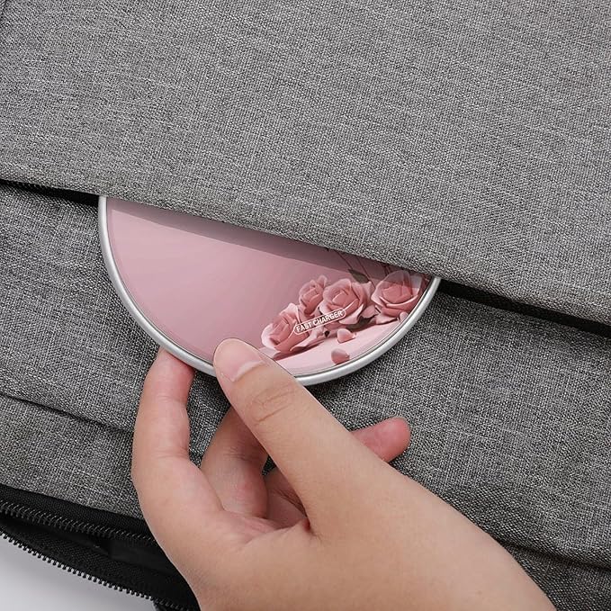 Pink Rose Balloon Heart Wireless Charger Fast Wireless Charging Pad with USB Cable 10W Anti-Slip Magnetic Wireless Charger Portable Slim Charger Puck Travel Charging Station