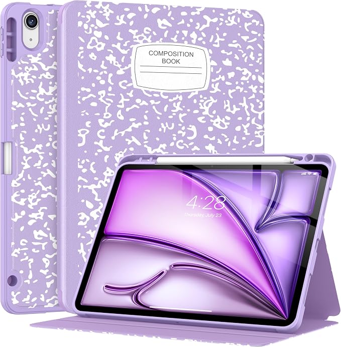 A-Composition Book Lilac