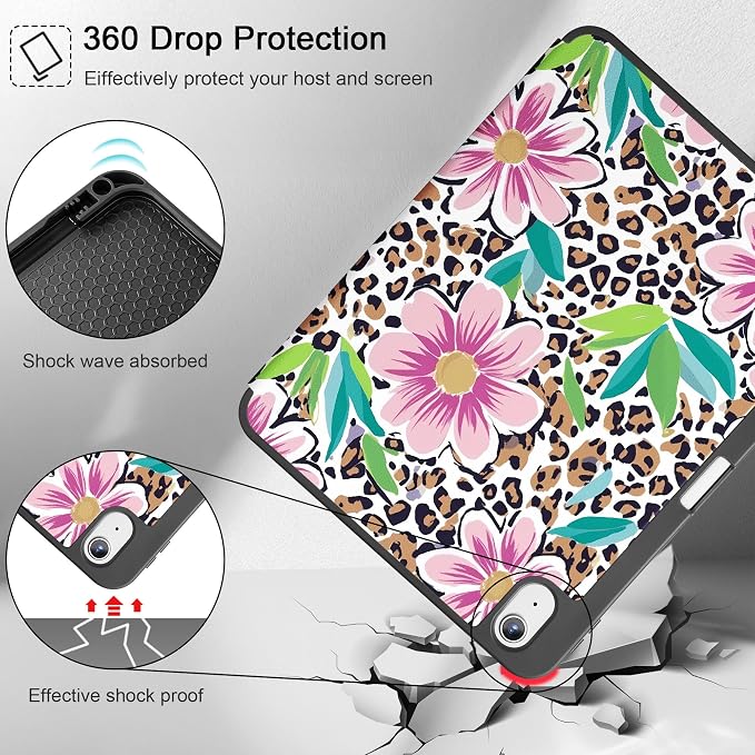 Preppy Cheetah Floral