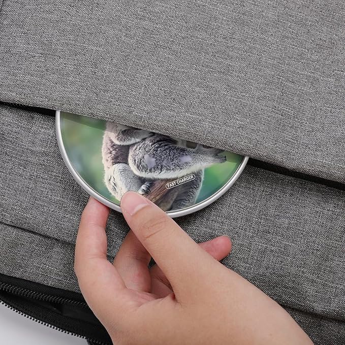 Koala Bear Wildlife Animal Wireless Charger Anti-Slip Wireless Charging Pad Slim Charger Mat for Men Women