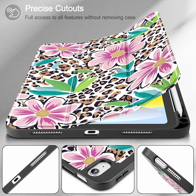Preppy Cheetah Floral