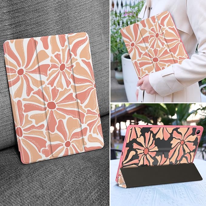 Cute Retro Groovy Flowers