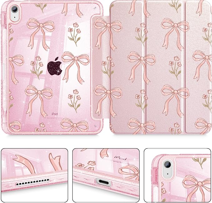 Pink bow floral