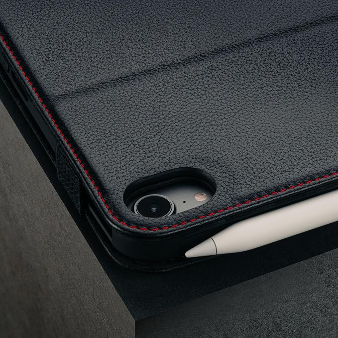 Black with Red Detail