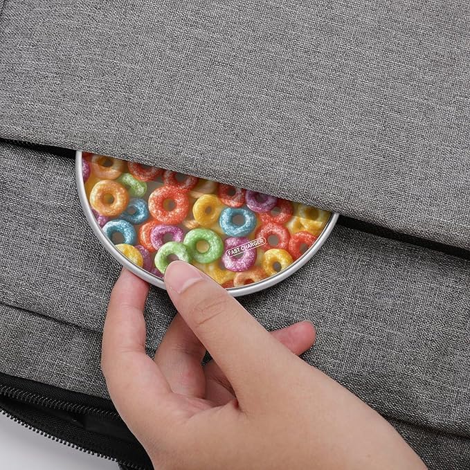 Fruit Hoops Cereal Wireless Charger Anti-Slip Wireless Charging Pad Slim Charger Mat for Men Women