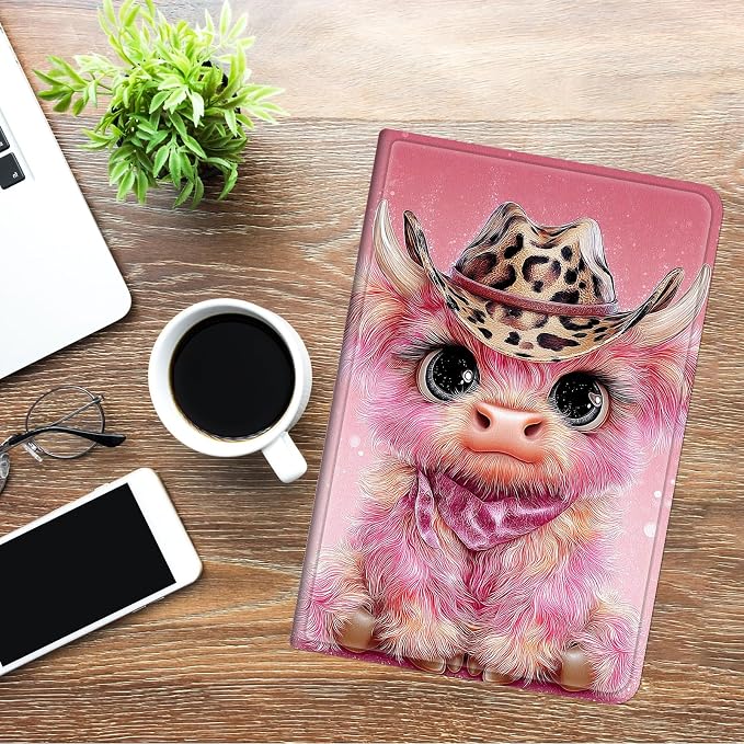 Pink Highland Cow