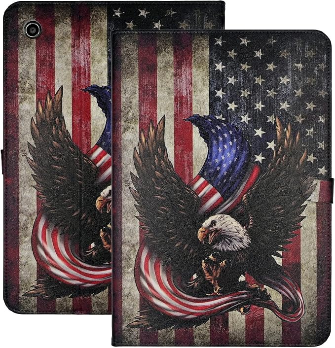 Bald Eagle American Flag
