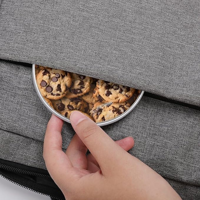 Chocolate Cookie Wireless Charger Anti-Slip Wireless Charging Pad Slim Charger Mat for Men Women