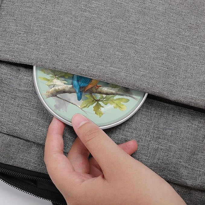 Kingfisher Sits on Branch Fast Portable Charger 10W Funny Graphic Phone Charging Pad with USB Cable