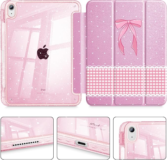 Polka Dot-Pink Bow