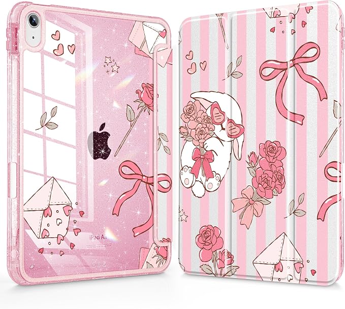 Roses & Rabbit & Stripe