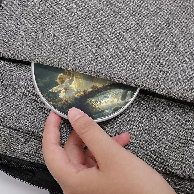 Guardian-Angeles Wireless Charger Anti-Slip Wireless Charging Pad Slim Charger Mat for Men Women