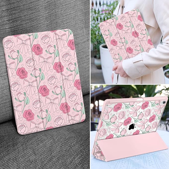 Pink Peony & Bow