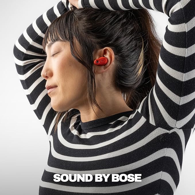 Skullcandy Method 360 ANC Wireless Earbuds Sound by Bose Bluetooth Headphones Premium Noise Cancelling Up to 40 Hrs Battery Sweat and Water Resistant Microphone for iPhone Android - Plasma