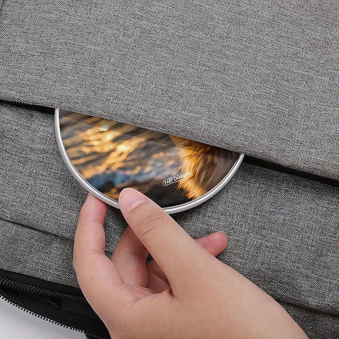Retriever Labrador Dog Sunset Wireless Charger Anti-Slip Wireless Charging Pad Slim Charger Mat for Men Women