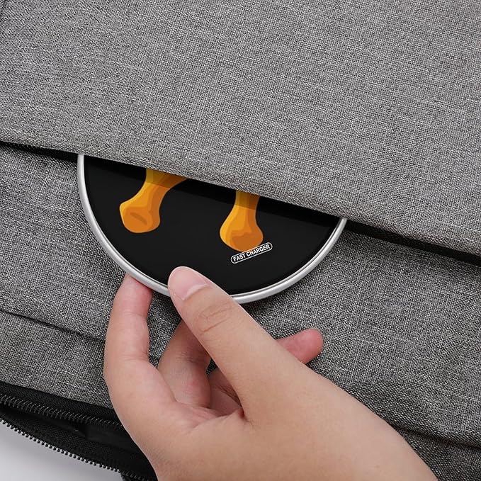 Fried Chicken Legs Phone Charger Magnetic Charging Pad Anti-Slip with USB Cable