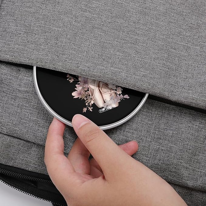 Ballet Dancer Florals Fast Portable Charger 10W Funny Graphic Phone Charging Pad with USB Cable