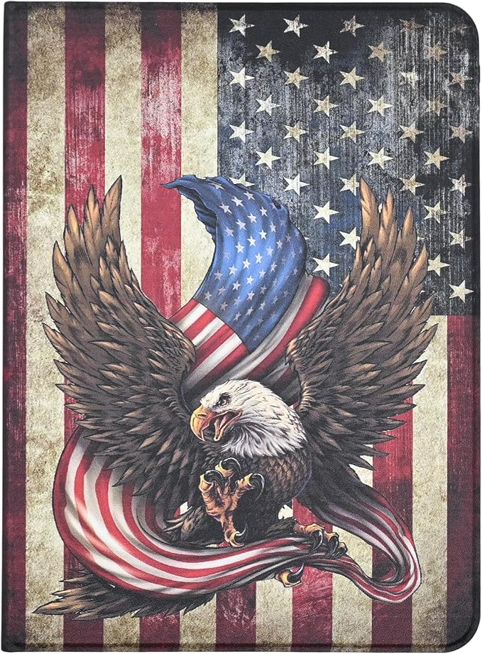 Bald Eagle American Flag