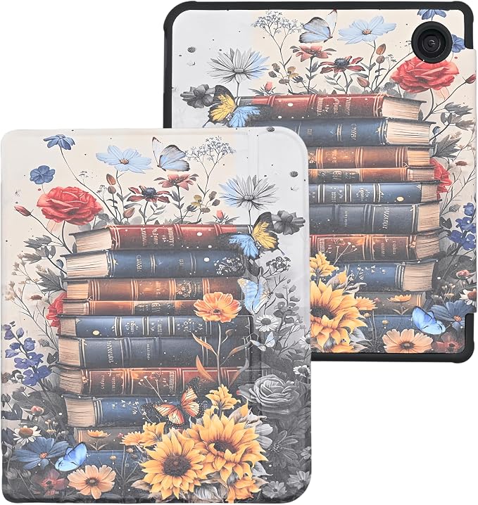 Book and Flowers