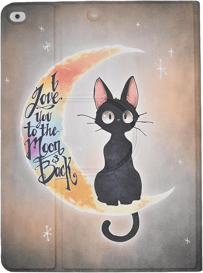 Black Cat on Moon