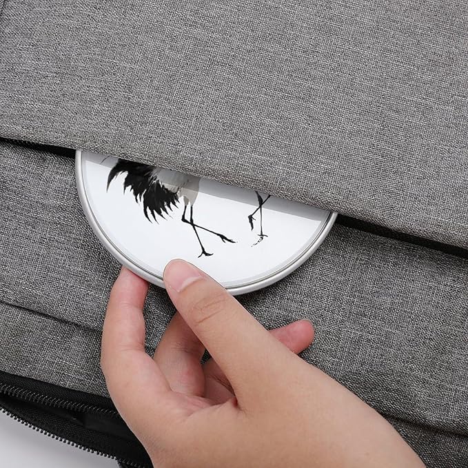 Red-Crowned Cranes Dancing Fast Portable Charger 10W Funny Graphic Phone Charging Pad with USB Cable