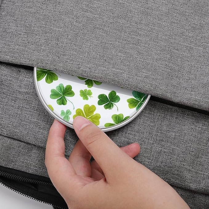 St Day Partick Clovers Fast Portable Charger 10W Funny Graphic Phone Charging Pad with USB Cable