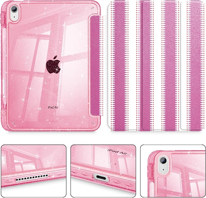 Delicate stripes-Dark pink