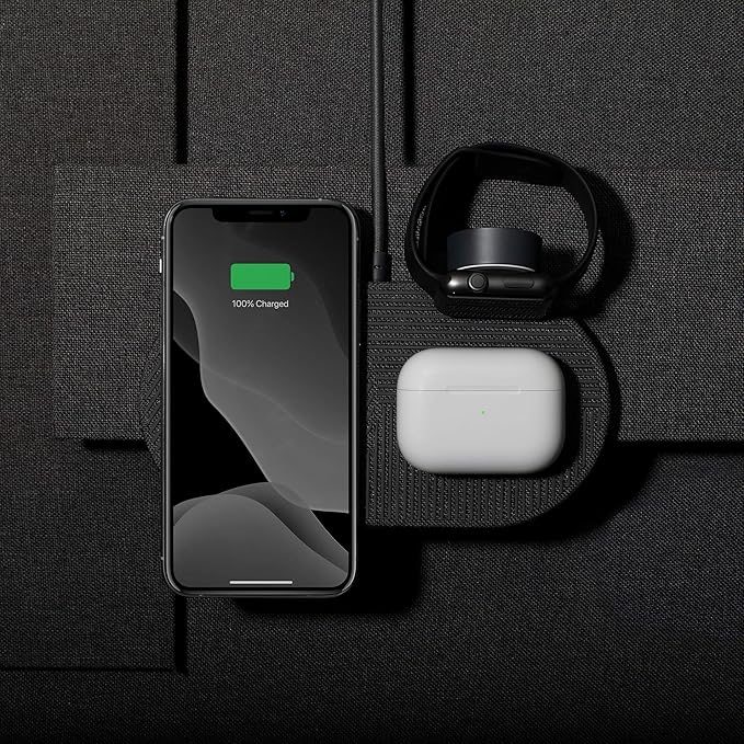 Native Union Drop XL Wireless Charger (Watch Edition) – Multi-Device Charging pad for iPhone &amp Qi Compatible Devices with Detachable Apple Watch Puck (Adapter for US China and Australia Included)