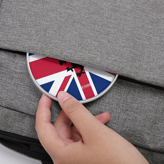 British Britain Dragon United Kingdom Phone Charger Magnetic Charging Pad Anti-Slip with USB Cable