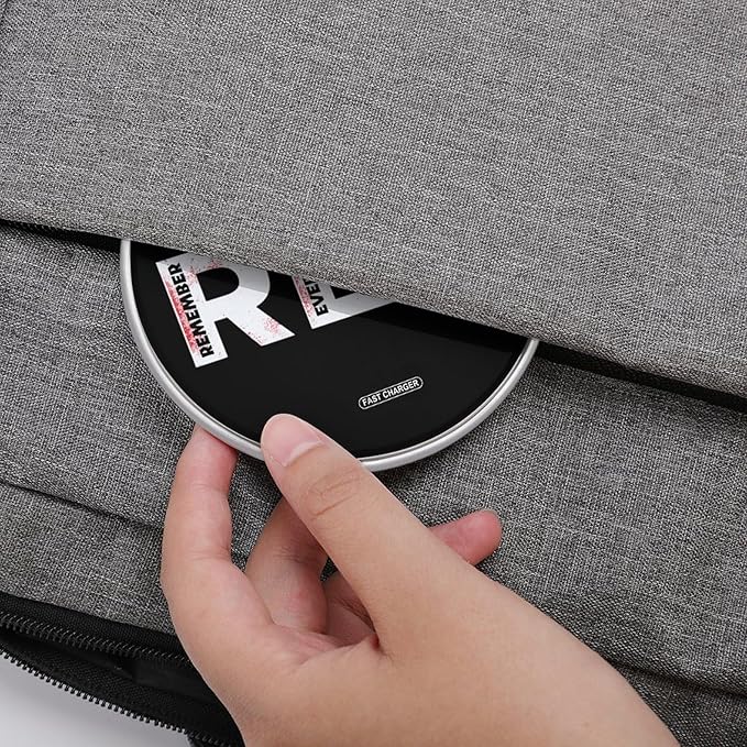 Remember Everyone Deployed Fast Portable Charger 10W Funny Graphic Phone Charging Pad with USB Cable