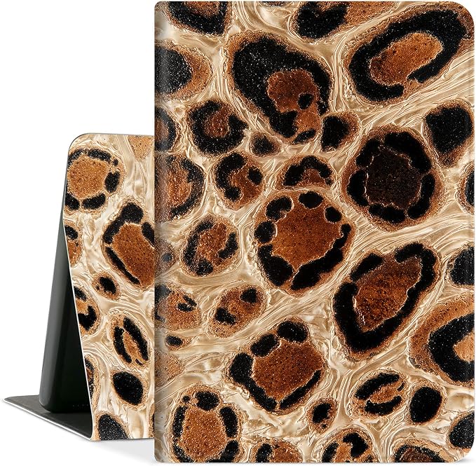 Gold Leopard Print