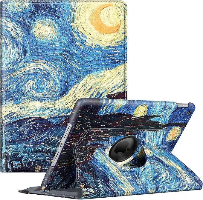 blue starry night