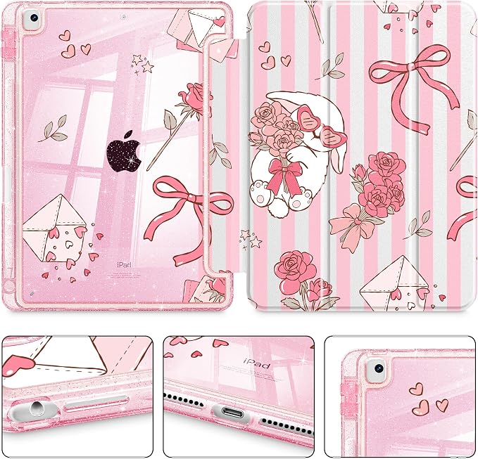 Roses & Rabbit & Stripe