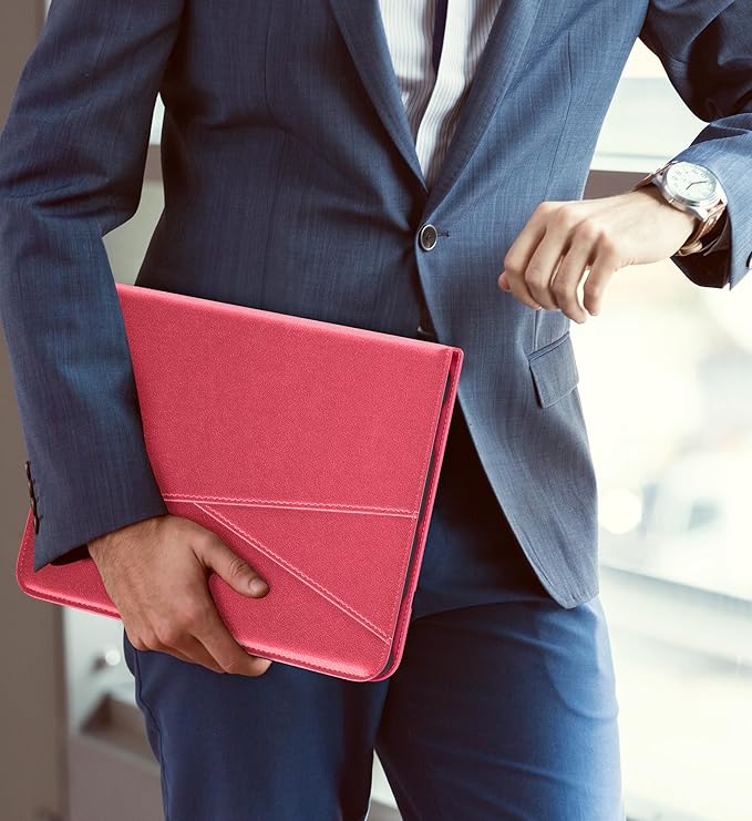 DTTO Rotating Case for iPad 6th / 5th Generation 9.7 Inch 2018/2017 iPad Air 2 / Air 1 Case 360 Degree Swiveling Premium Leather Folio Stand Cover with Pencil Holder-Auto Wake/Sleep Watermelon Red