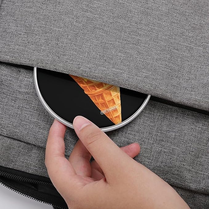 Egg Waffle Berry Kiwi Phone Charger Magnetic Charging Pad Anti-Slip with USB Cable