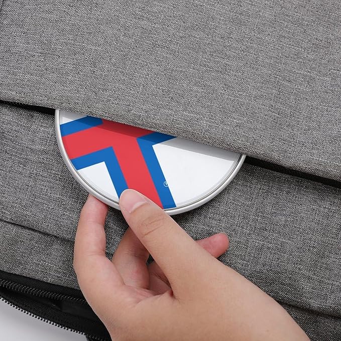 Faroe Islands Flag Fast Portable Charger 10W Funny Graphic Phone Charging Pad with USB Cable