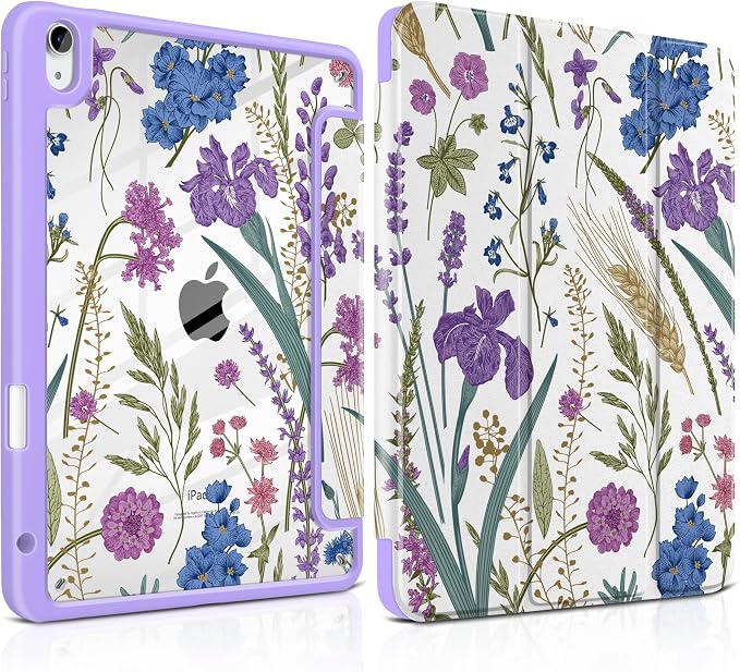 Purple Botanical Wildflower