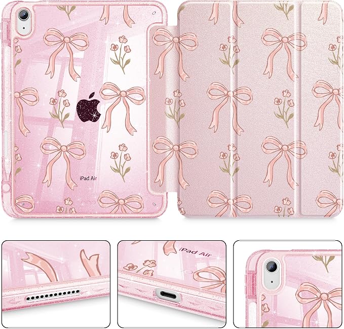 Pink bow floral