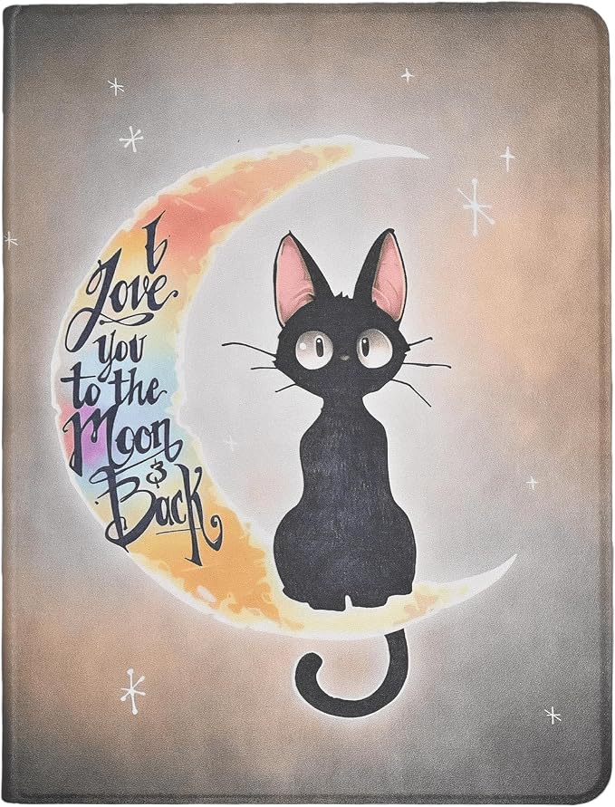 Black Cat on Moon